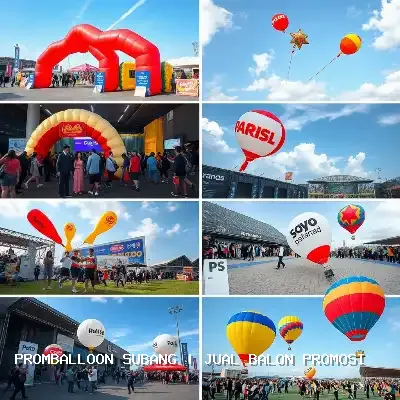jual balon promosi Subang