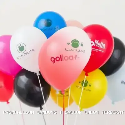 sablon balon terdekat Bandung