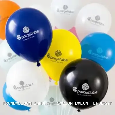 sablon balon terdekat Banjar