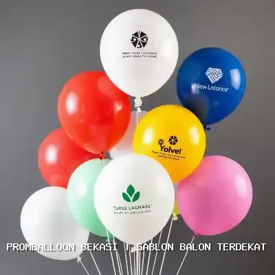 sablon balon terdekat Bekasi
