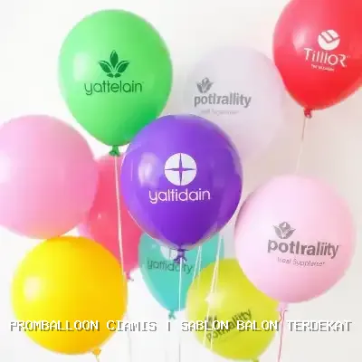 sablon balon terdekat Ciamis