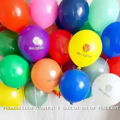 sablon balon terdekat Cianjur