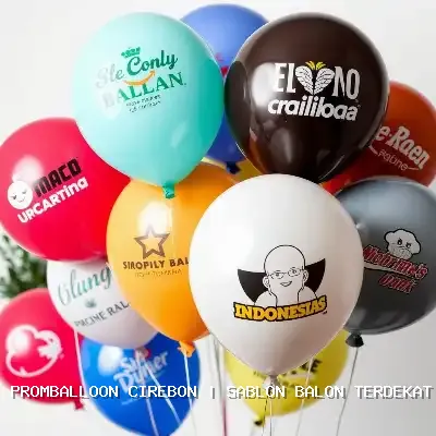 sablon balon terdekat Cirebon