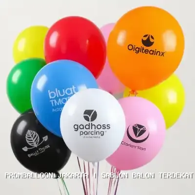 sablon balon terdekat Jakarta