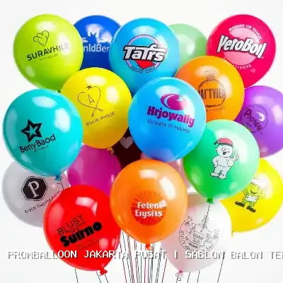 sablon balon terdekat Jakarta Pusat