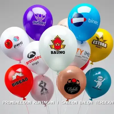 sablon balon terdekat Kuningan