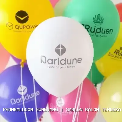 sablon balon terdekat Sumedang