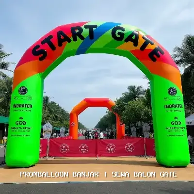 sewa balon gate Banjar