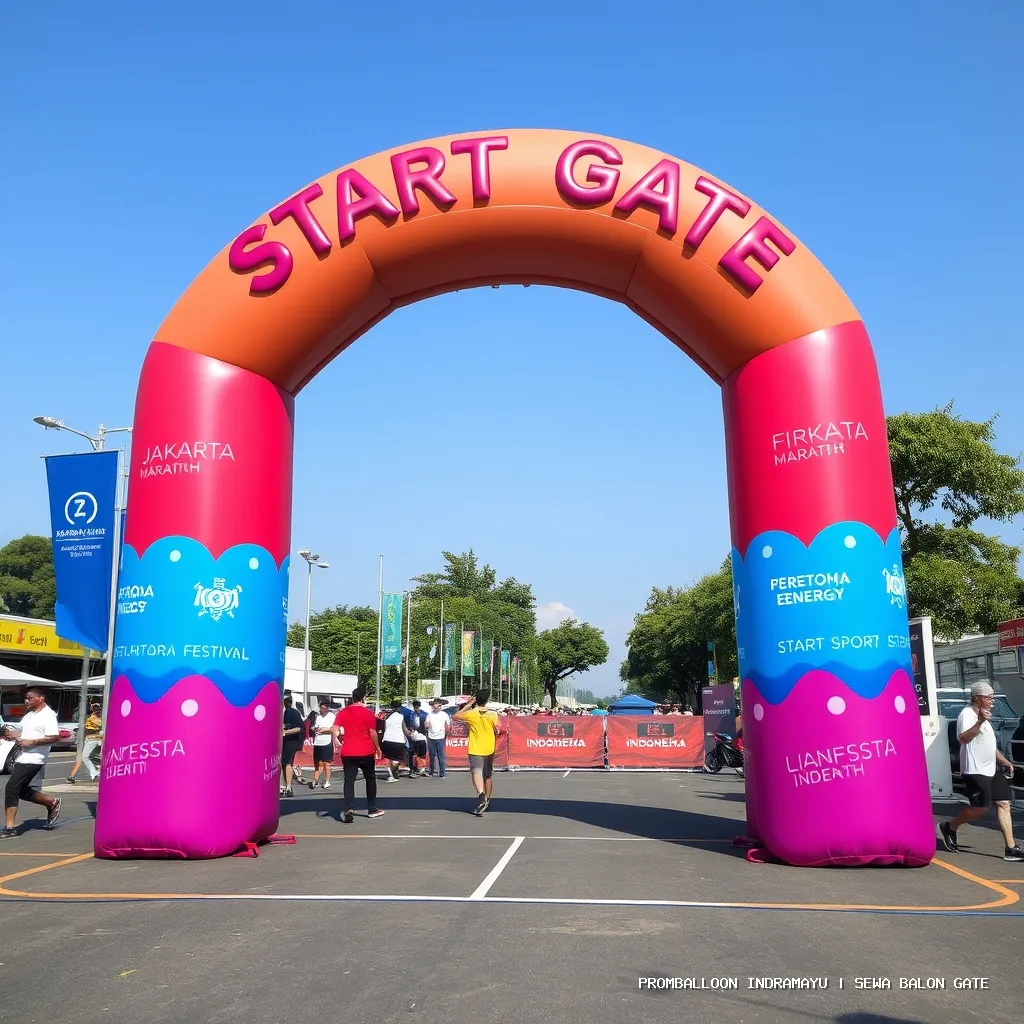 sewa balon gate Indramayu