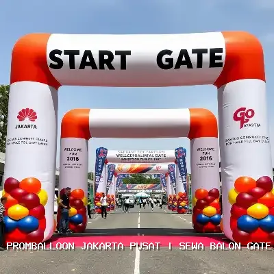 sewa balon gate Jakarta Pusat