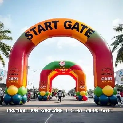 sewa balon gate Karawang