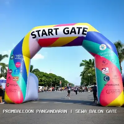 sewa balon gate Pangandaran