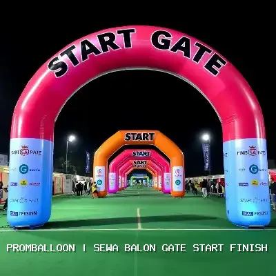 Sewa Balon Gate Start Finish Berkualitas untuk Event Anda