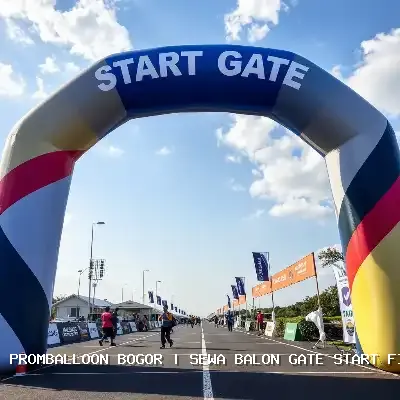 sewa balon gate start finish Bogor