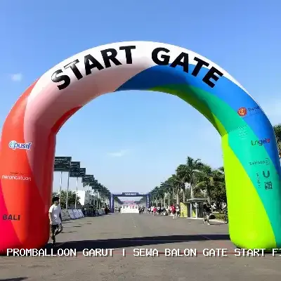 sewa balon gate start finish Garut