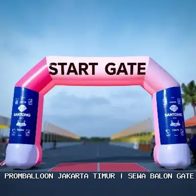 sewa balon gate start finish Jakarta Timur