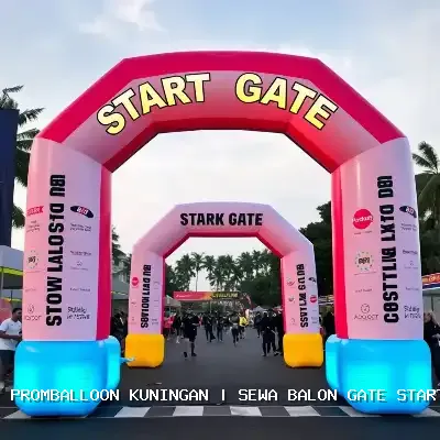 sewa balon gate start finish Kuningan