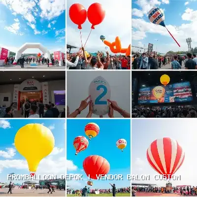 vendor balon custom Depok