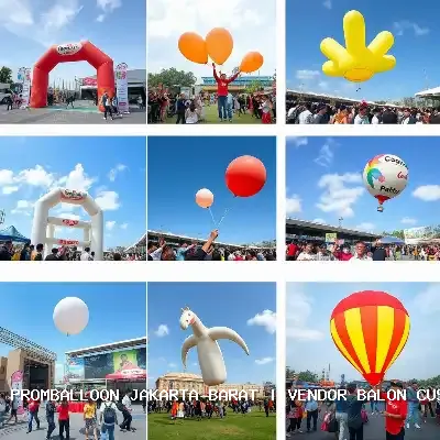 vendor balon custom Jakarta Barat