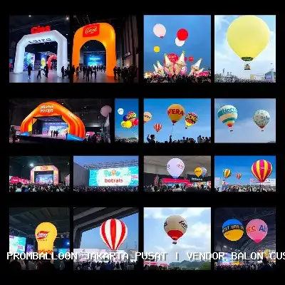 vendor balon custom Jakarta Pusat