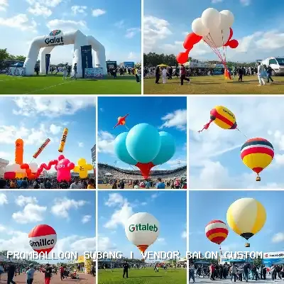 vendor balon custom Subang