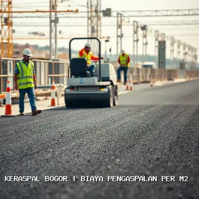 biaya pengaspalan per m2 Bogor