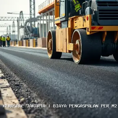 biaya pengaspalan per m2 Jakarta