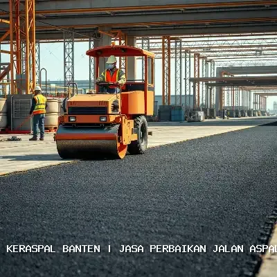 jasa perbaikan jalan aspal Banten