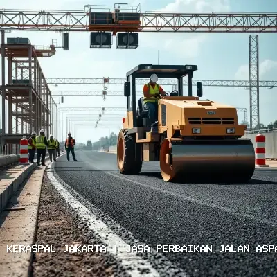 jasa perbaikan jalan aspal Jakarta