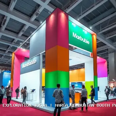 harga pembuatan booth pameran Jogja