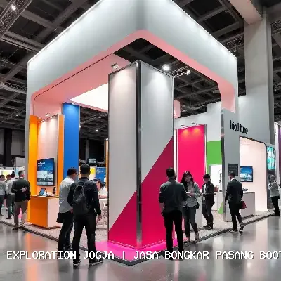 jasa bongkar pasang booth pameran Jogja