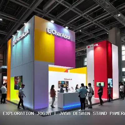 jasa desain stand pameran 3d Jogja