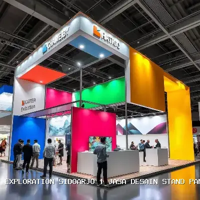 jasa desain stand pameran 3d Sidoarjo
