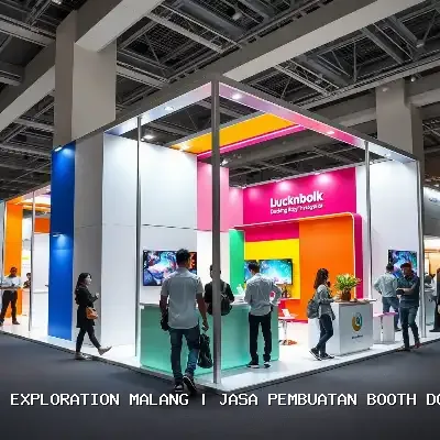 jasa pembuatan booth double decker Malang