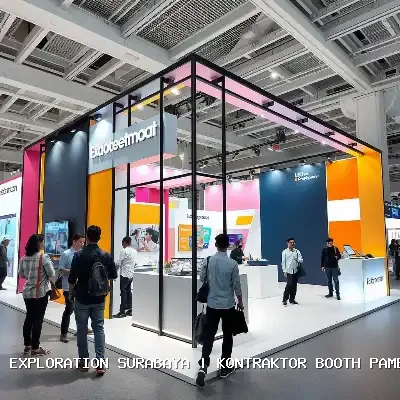 kontraktor booth pameran knockdown Surabaya