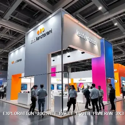 paket booth pameran 3x3 Jogja
