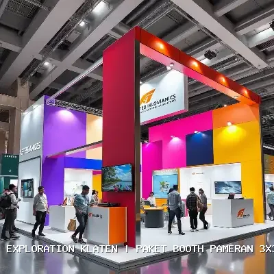 paket booth pameran 3x3 Klaten