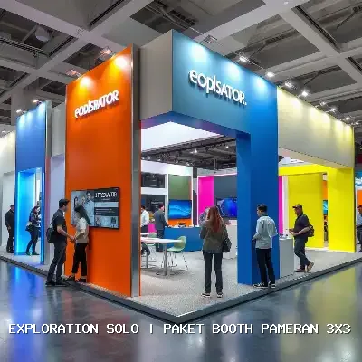 paket booth pameran 3x3 Solo