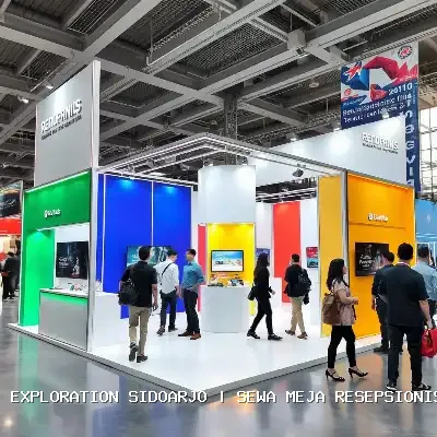 sewa meja resepsionis pameran Sidoarjo