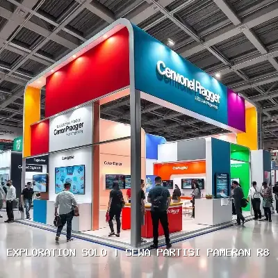sewa partisi pameran r8 Solo