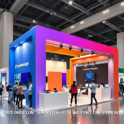 sewa partisi pameran r8 Surabaya