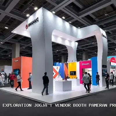 vendor booth pameran produk Jogja