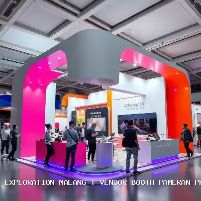 vendor booth pameran produk Malang
