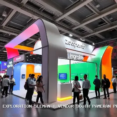 vendor booth pameran produk Sleman