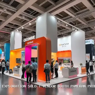 vendor booth pameran produk Solo