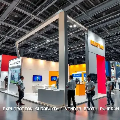 vendor booth pameran produk Surabaya
